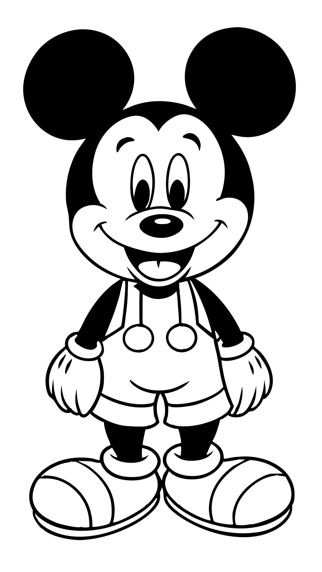 Páginas para colorear de Mickey Mouse